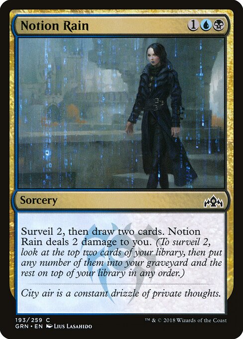 Chuva de Noções — Guilds of Ravnica 193