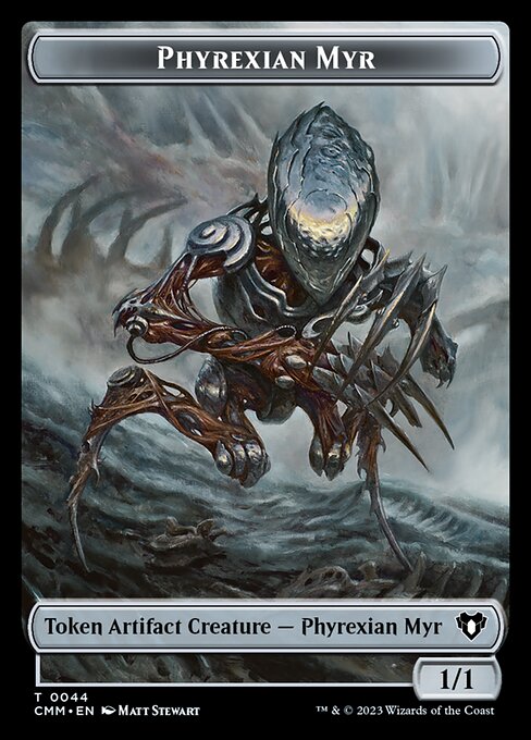 Phyrexian Myr — Commander Masters Tokens 44