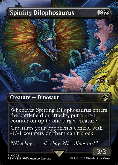 Dilophossauro Cuspidor — Jurassic World Collection 3