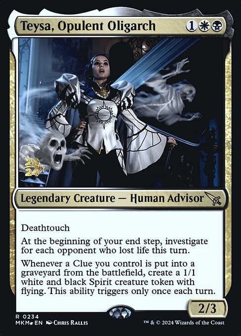 Teysa, Oligarca Opulenta — Murders at Karlov Manor Promos 234s
