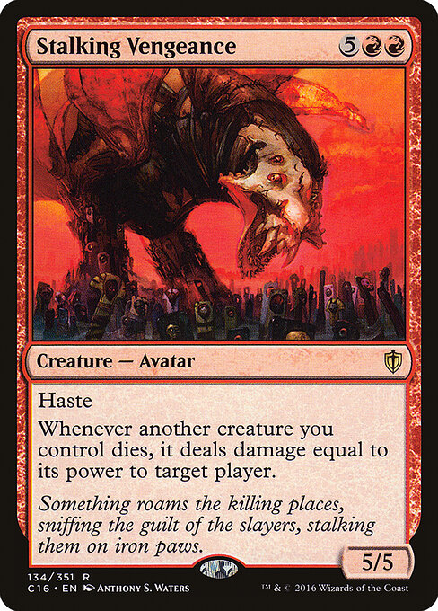 Vingança Perseguidora — Commander 2016 134