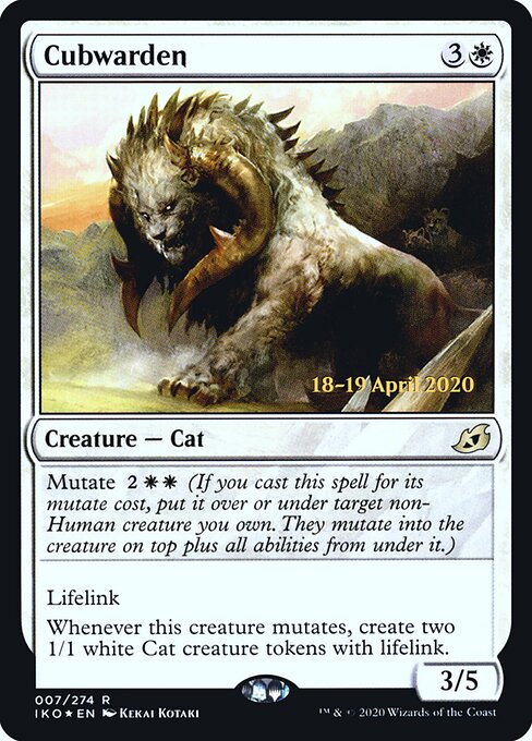Guarda-filhotes — Ikoria: Lair of Behemoths Promos 7s