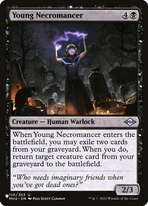 Jovem Necromante — The List MH2-110