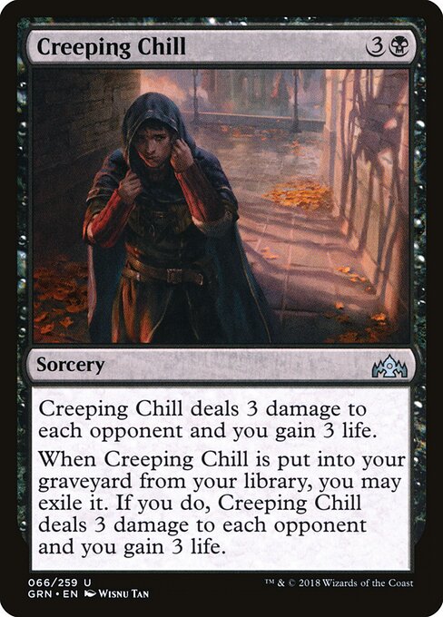 Calafrio Incapacitante — Guilds of Ravnica 66