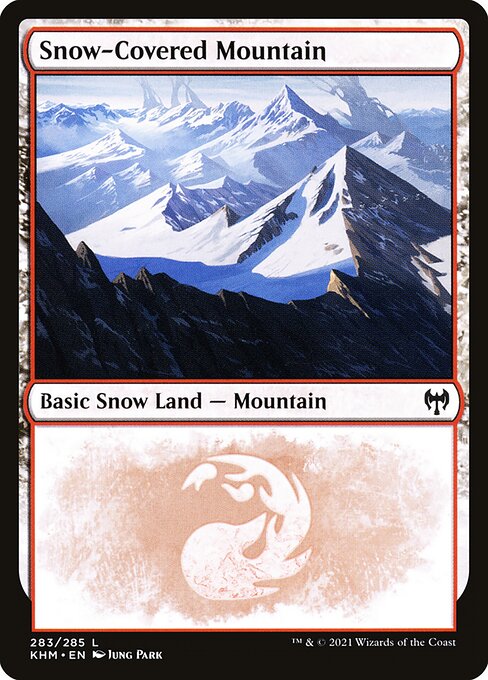 Montanha Nevada — Kaldheim 283