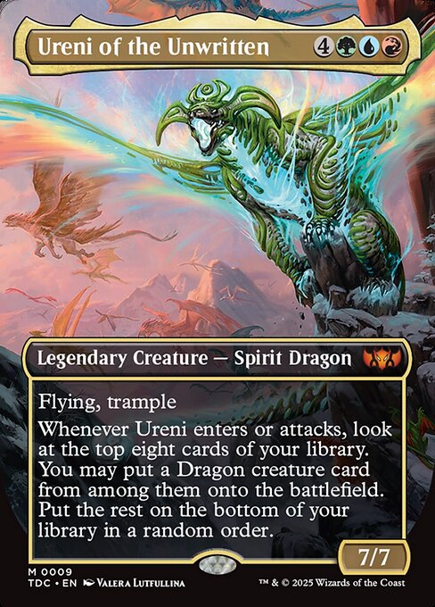 Ureni of the Unwritten — Tarkir: Dragonstorm Commander 9