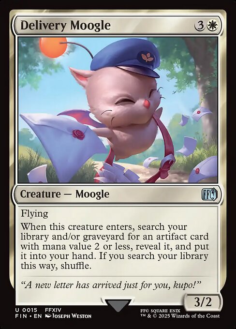 Delivery Moogle — Final Fantasy 15