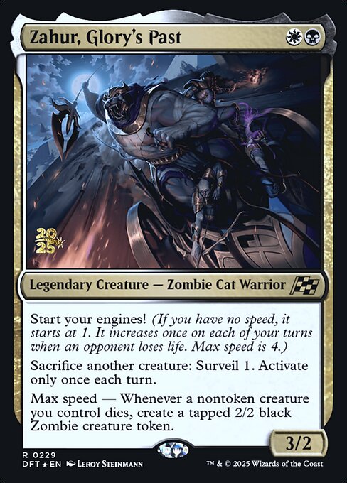 Zahur, Glory's Past — Aetherdrift Promos 229s