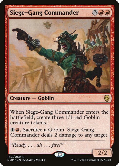 Comandante do Grupo de Cerco — Dominaria 143