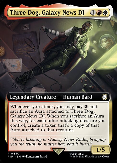 Three Dog, Galaxy News DJ — Fallout 430