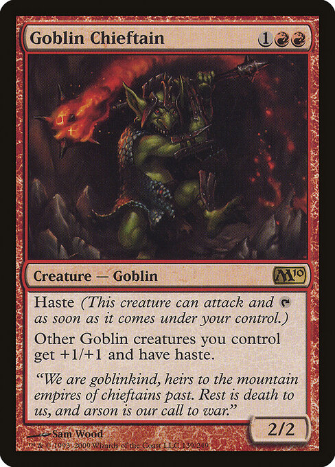Chefe Goblin — Magic 2010 139