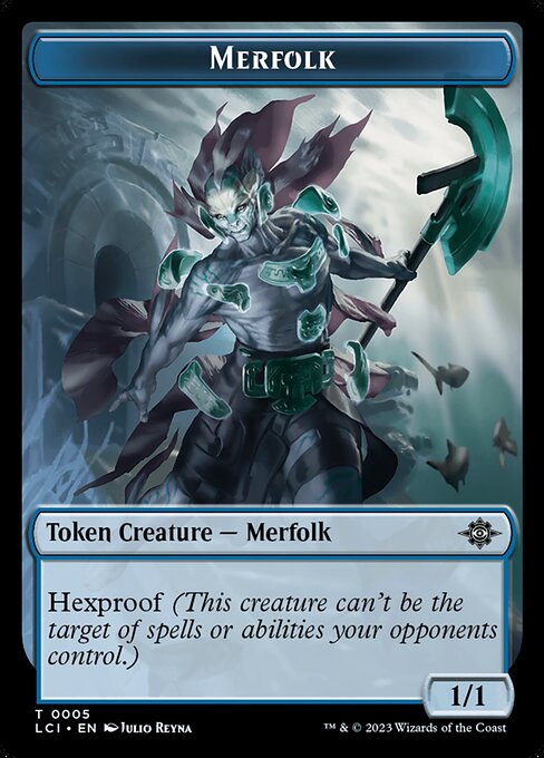 Merfolk — The Lost Caverns of Ixalan Tokens 5