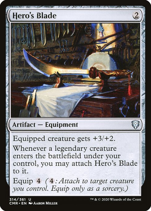 Lâmina do Herói — Commander Legends 314