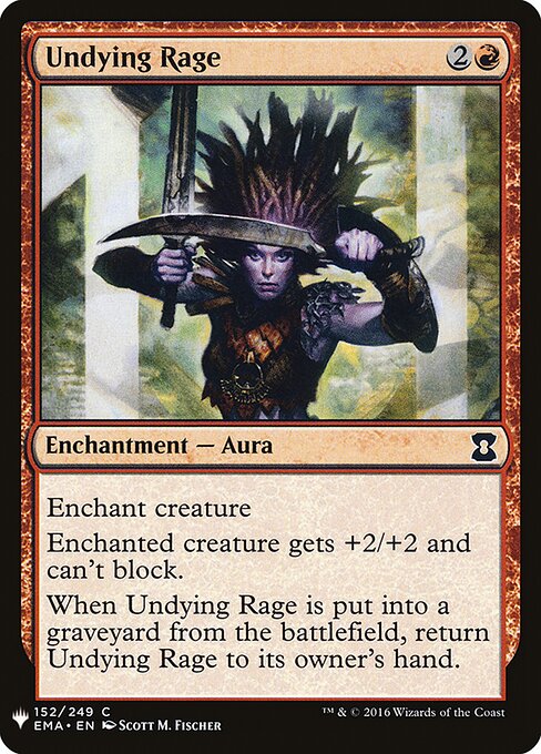 Fúria Imortal — The List EMA-152