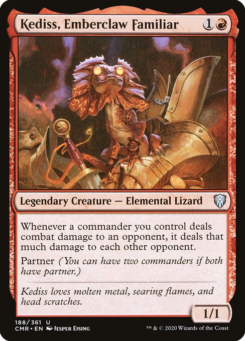 Kediss, Familiar Ígneogarra — Commander Legends 188
