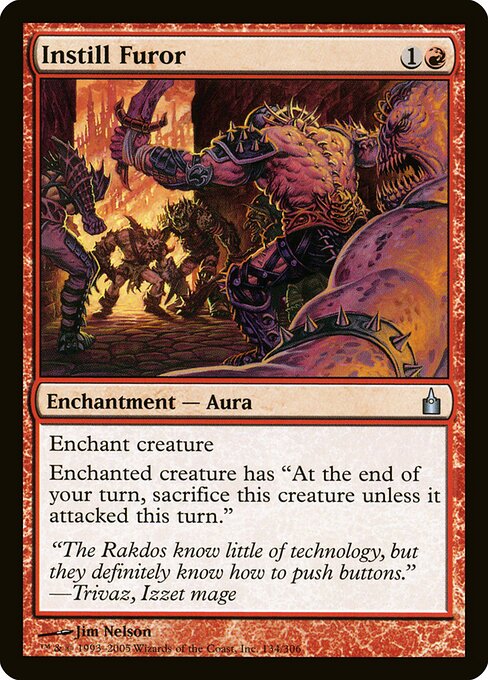 Infundir Furor — Ravnica: City of Guilds 134