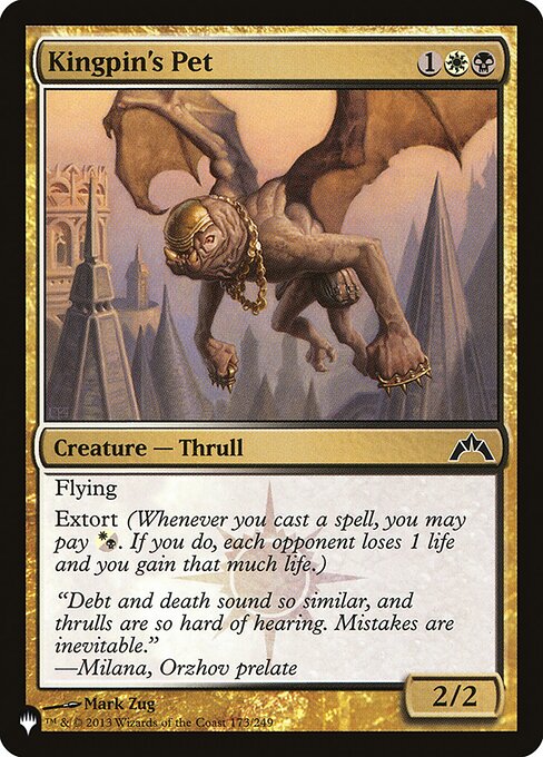 Animal de Estimação do Dirigente — The List GTC-173