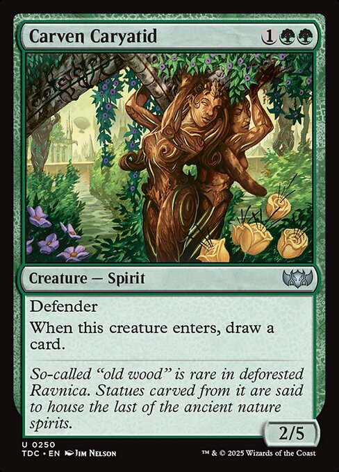 Cariátide Esculpida — Tarkir: Dragonstorm Commander 250