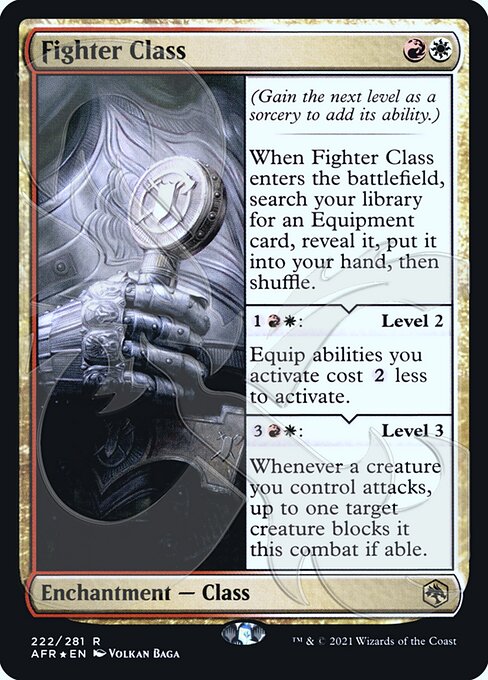 Classe: Guerreiro — Adventures in the Forgotten Realms Promos 222a