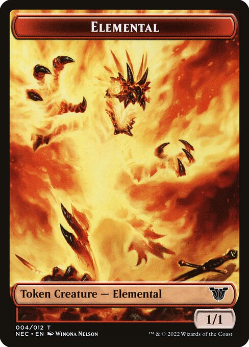 Elemental — Neon Dynasty Commander Tokens 4