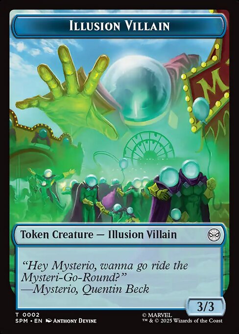 Illusion Villain — Marvel's Spider-Man Tokens 2