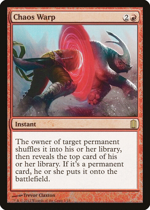 Distorção Caótica — Commander's Arsenal 1