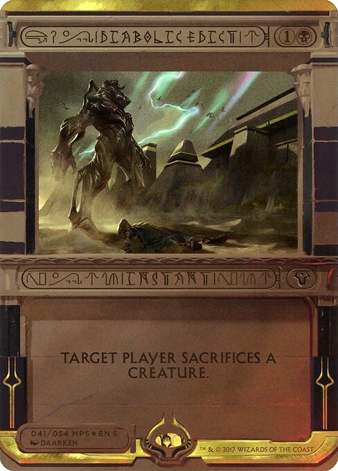 Édito Diabólico — Amonkhet Invocations 41
