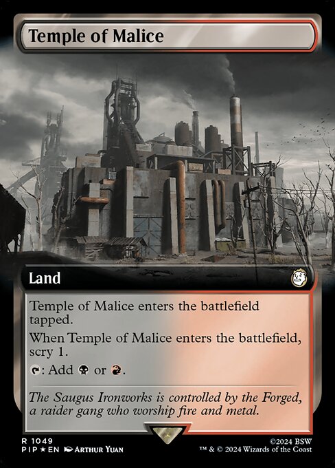 Templo da Maleficência — Fallout 1049
