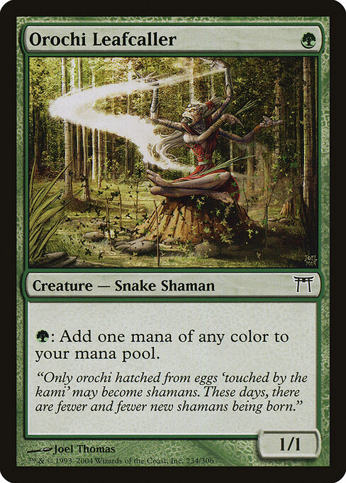 Orochi Chama-Folhas — Champions of Kamigawa 234