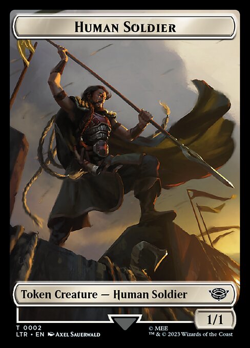 Human Soldier — Tales of Middle-earth Tokens 2