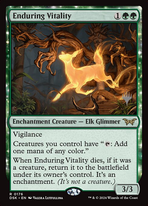Enduring Vitality — Duskmourn: House of Horror Promos 176p