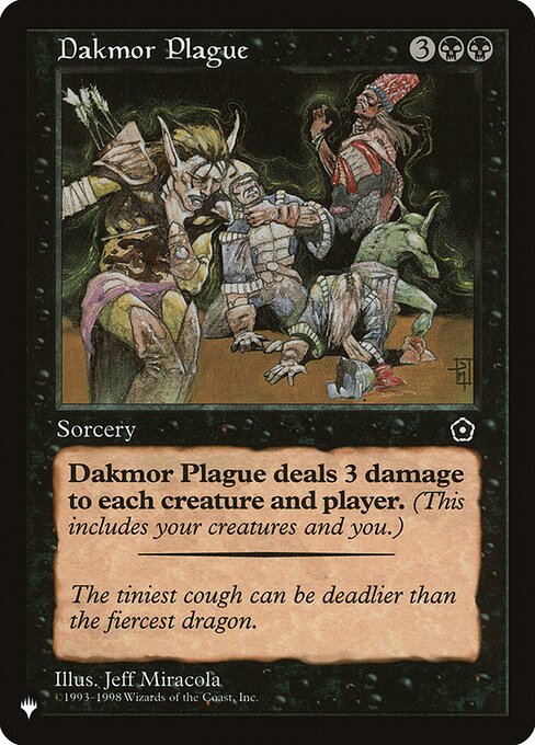 Dakmor Plague — The List P02-69