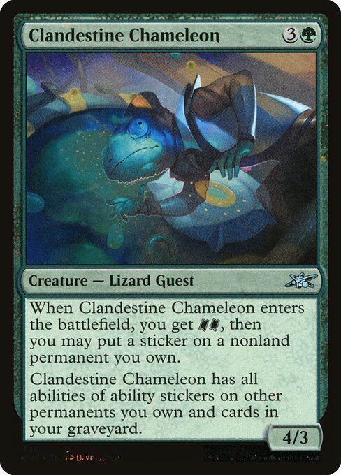 Clandestine Chameleon — Unfinity 420