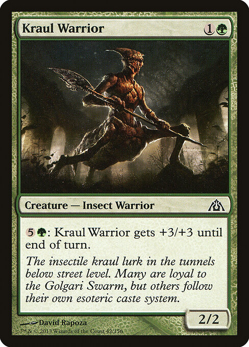 Kraul Warrior — Dragon's Maze 42