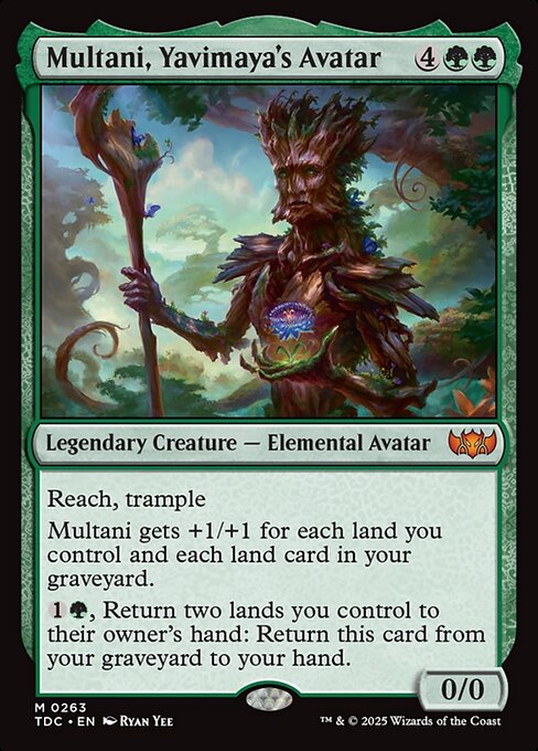 Multani, Avatar de Yavimaya — Tarkir: Dragonstorm Commander 263