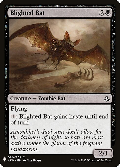Morcego Ressecado — The List AKH-80