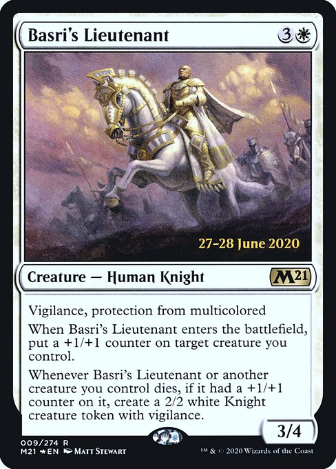 Tenente de Basri — Core Set 2021 Promos 9s