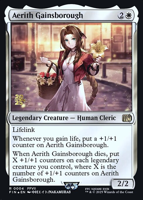 Aerith Gainsborough — Final Fantasy Promos 4s