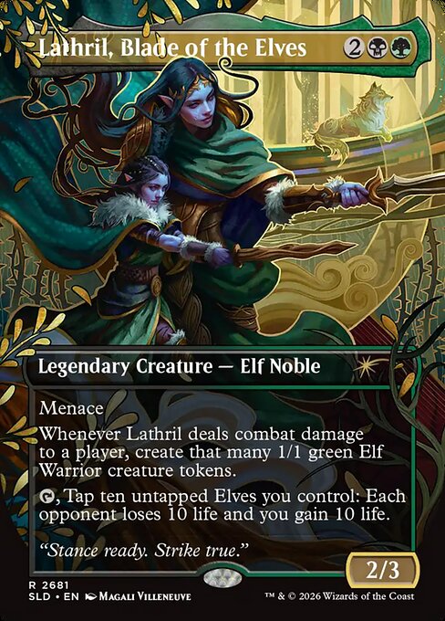 Lathril, Espada dos Elfos — Their Magic Is Limitless 2681