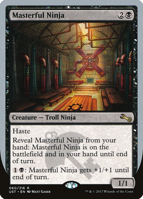 Masterful Ninja — Unstable 60
