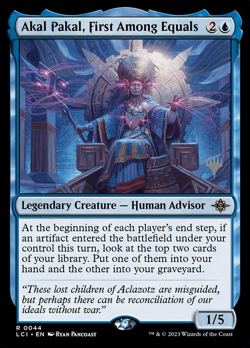Akal Pakal, Primeira Entre Iguais — The Lost Caverns of Ixalan Promos 44p