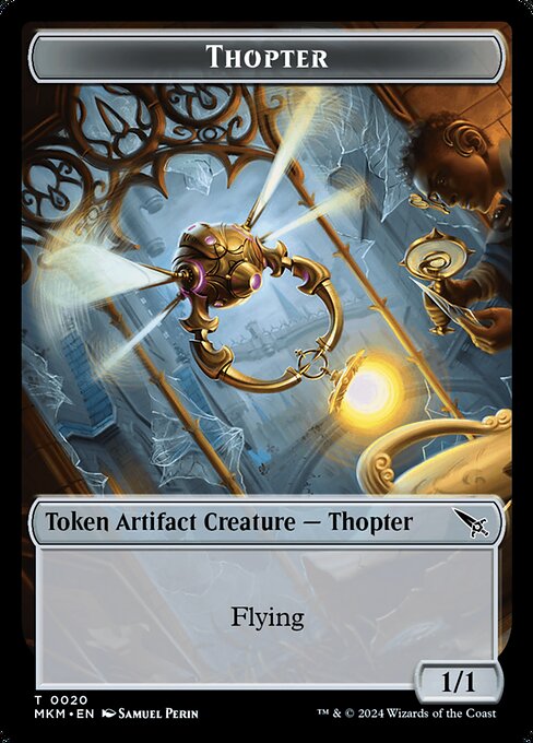 Thopter — Murders at Karlov Manor Tokens 20