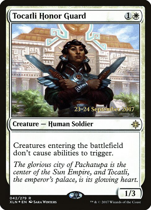 Guarda de Honra do Tocatli — Ixalan Promos 42s