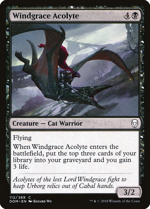 Acólito de Windgrace — Dominaria 112