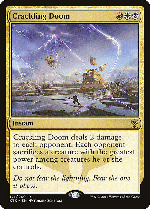 Fim Crepitante — Khans of Tarkir 171