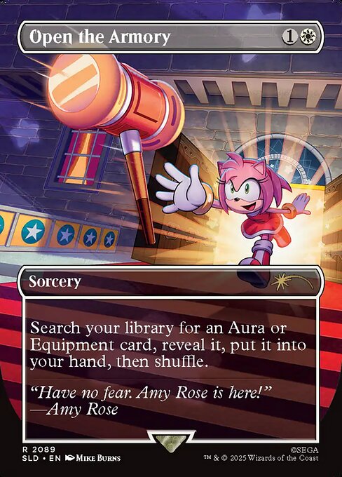 Abrir o Arsenal — Sonic: Chasing Adventure 2089