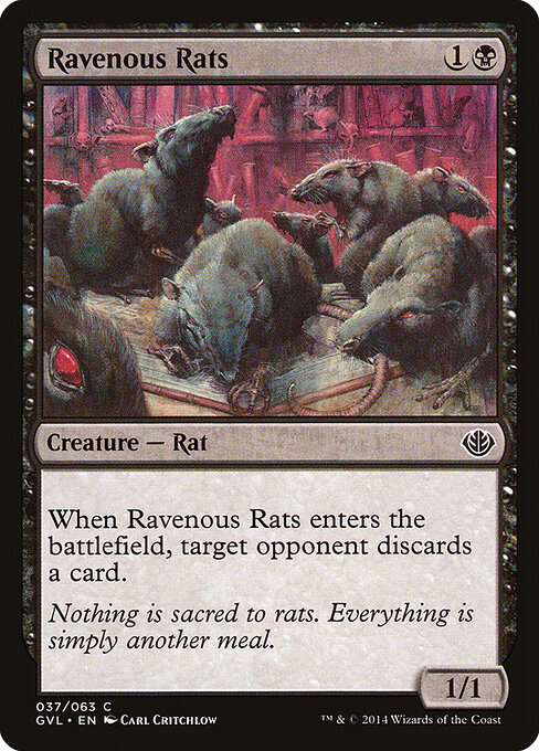 Ratos Vorazes — Duel Decks Anthology: Garruk vs. Liliana 37