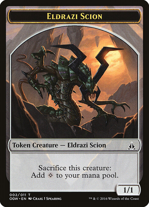 Eldrazi Scion — Oath of the Gatewatch Tokens 2