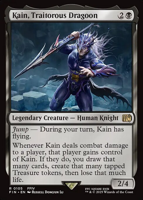 Kain, Traitorous Dragoon — Final Fantasy 105