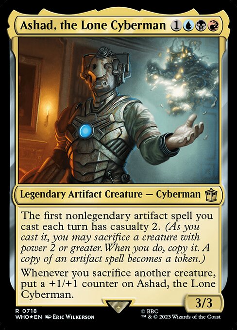 Ashad, the Lone Cyberman — Doctor Who 718